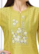 Simple Pant Style Chanderi Salwar Kameez